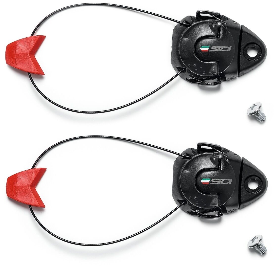 Sidi Mag-1 Tecno-3 Short Magnet Fastener Fastener aimant Noir Rouge taille : unique taille