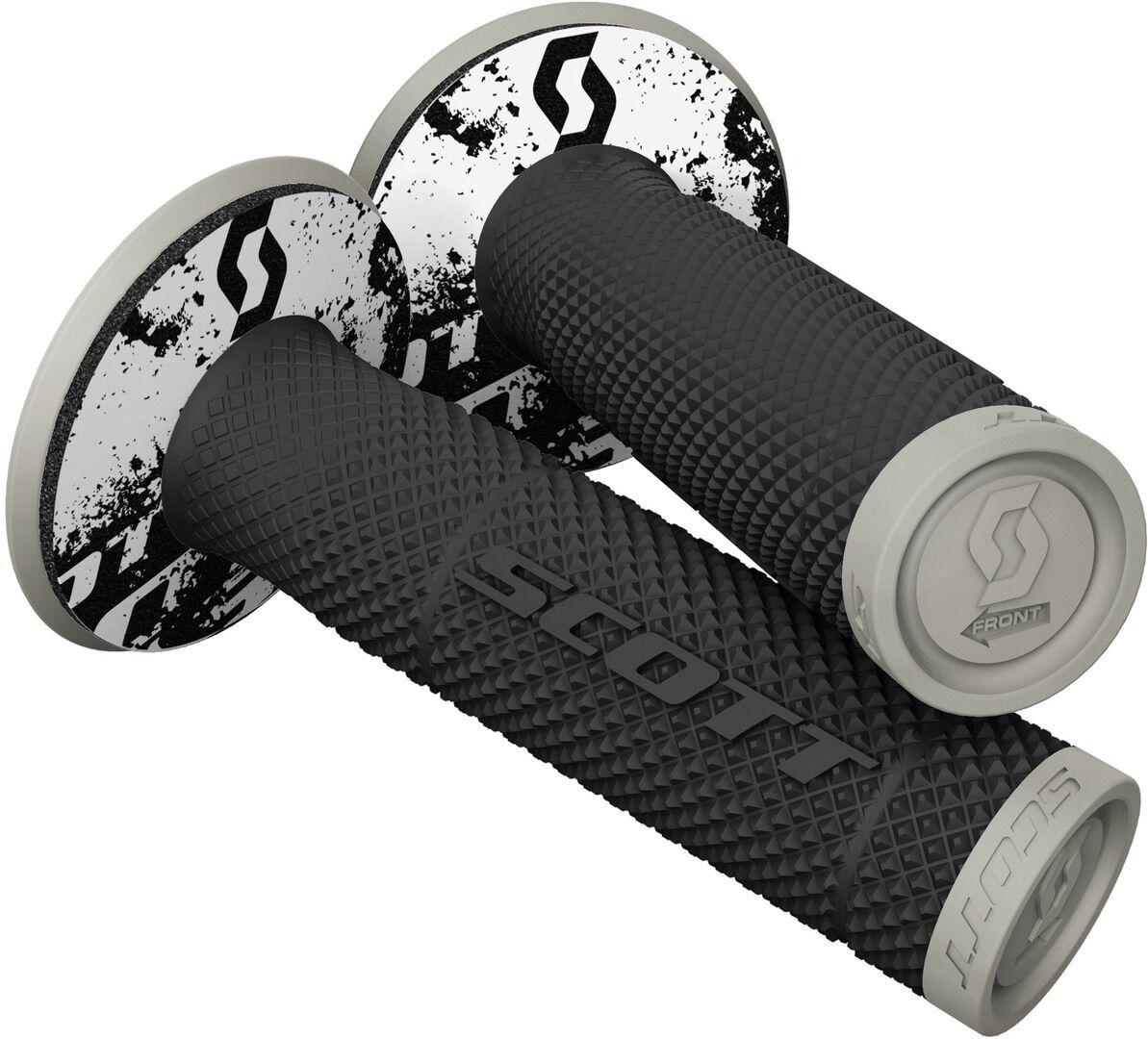 Scott SX II Plus Donut Grip Motocross Noir Gris taille : unique taille