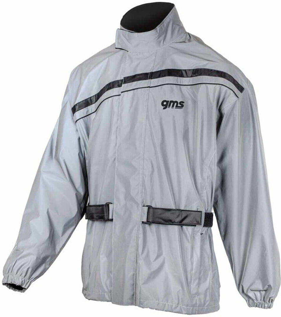 GMS Lux Veste de pluie moto Gris taille : 3XL