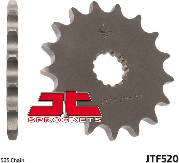 JT SPROCKETS Pignon acier standard 520 - 525 taille : 80 mm