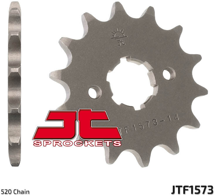 JT SPROCKETS Pignon acier standard 1573 - 520 taille : 100 mm