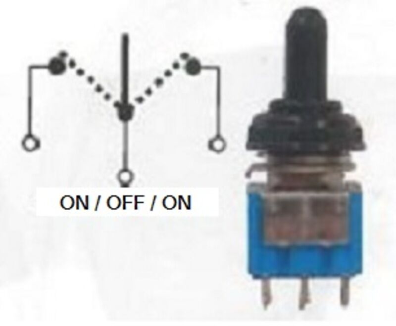 Bihr Interrupteur On/Off étanche Ø6mm taille :