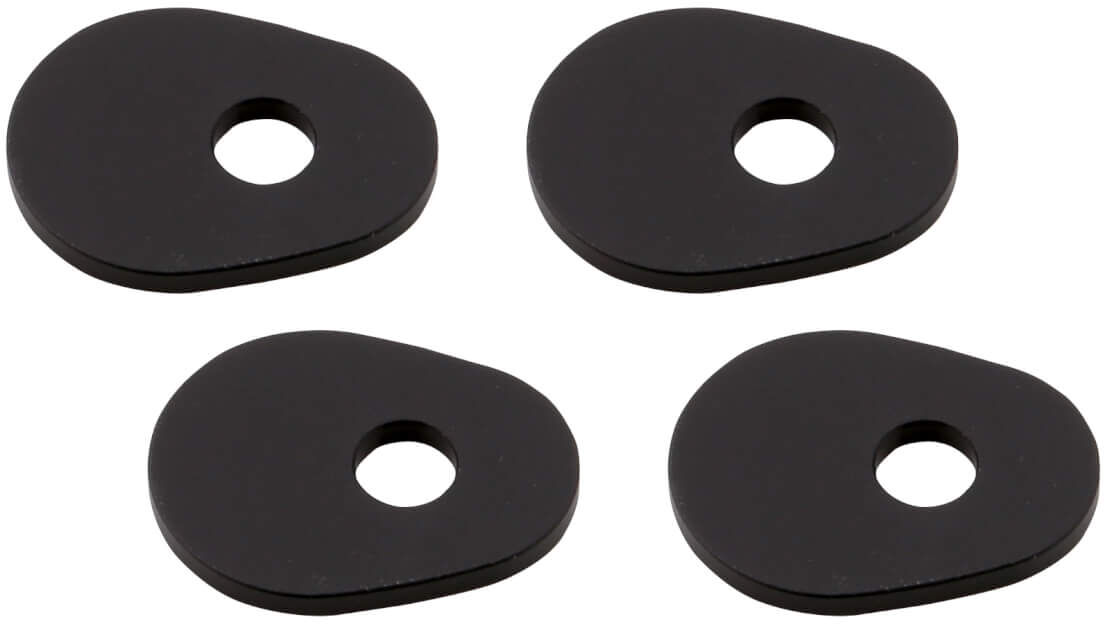 HIGHSIDER Plaques de montage INDY SPACER, TRIUMPH Bonneville/Thruxton Noir taille :