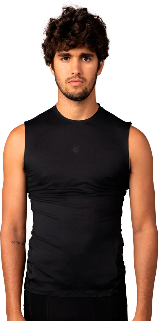 FOX TecBase Baselayer SL Chemise fonctionnelle de motocross Noir taille : XL