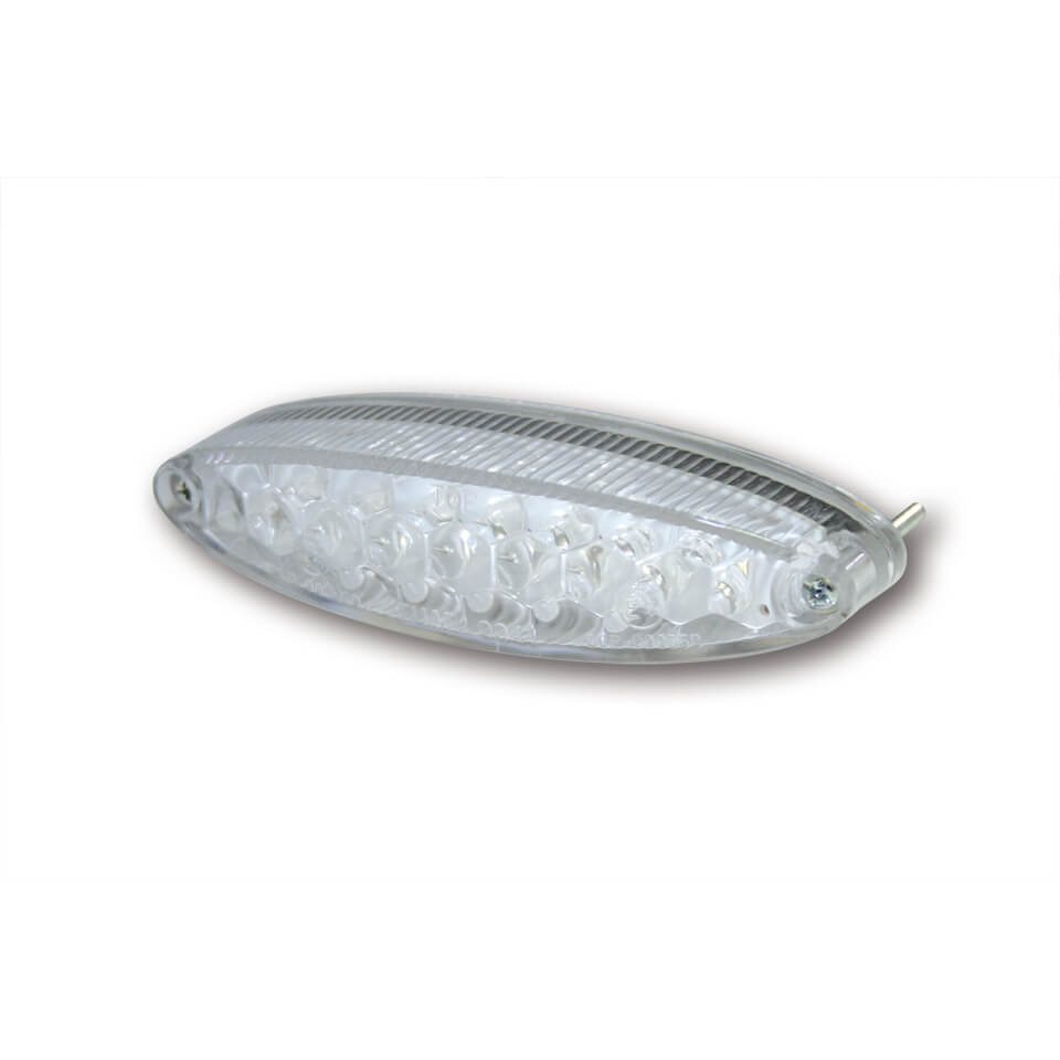 SHIN YO NUMBER1 LED mini feu arrière, avec la lumière de plaque d’immatriculation, verre clair. taille :