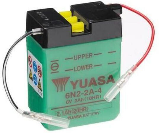 YUASA 6N2-2A-4 Batterie sans pack acide taille : 70 mm