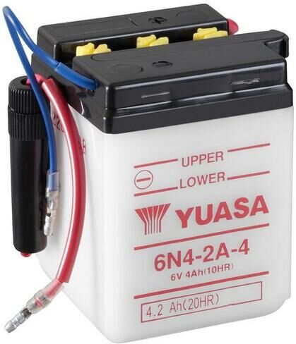 YUASA 6N4-2A-4 Batterie sans pack acide taille :