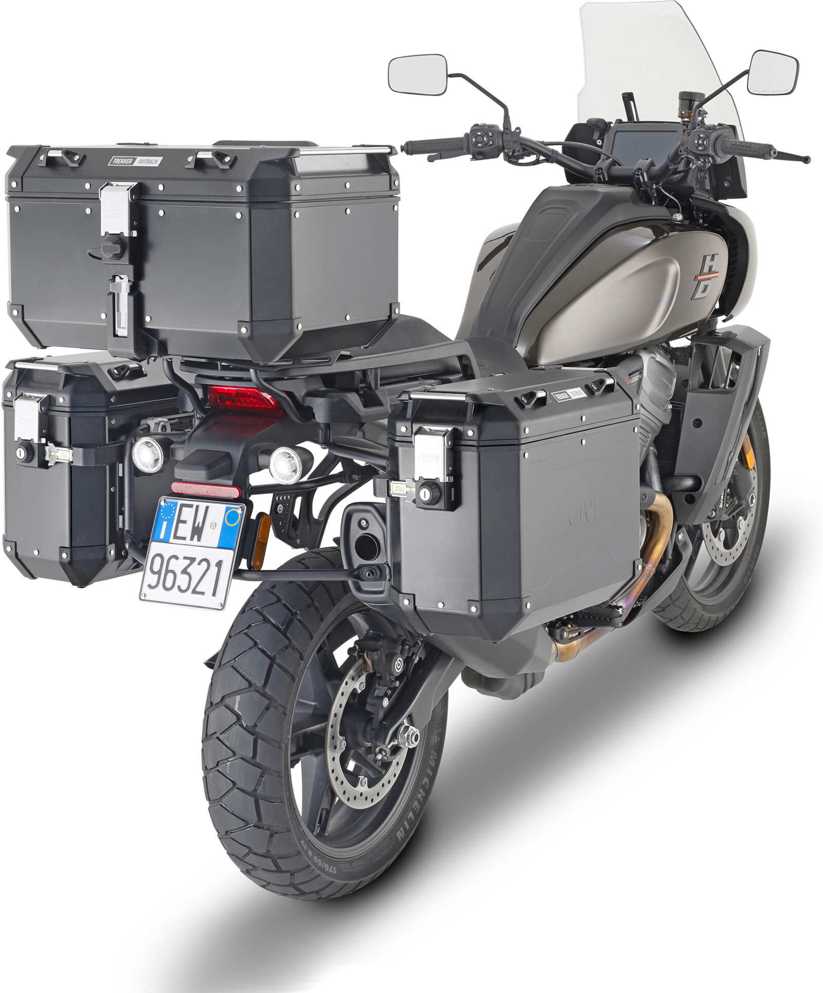 GIVI Side Case Carrier PL ONE-FIT MONOKEY®CAM pour Harley Davidson Pan America 1250 (2021) taille :