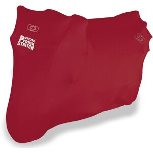 Oxford Protex Stretch-Fit Premium Couverture interieure de moto Rouge taille : XL