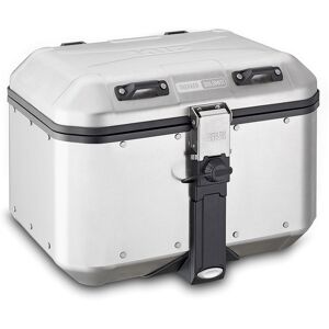 GIVI Trekker Dolomiti 46 litres boitier aluminium Gris Argent taille unique taille