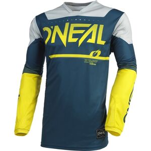 Oneal Hardwear Surge Maillot motocross Gris Bleu taille : M