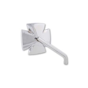 HIGHSIDER Miroir IRON CROSS Argent taille :