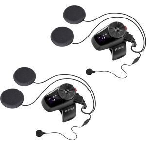 FC-Moto Sena 5S FC-Moto Edition Double pack du systeme de communication Bluetooth Noir taille : unique taille