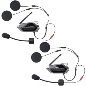 Sena 50R Sound by Harman Kardon Bluetooth Systeme de communication Double Pack Noir taille : unique taille
