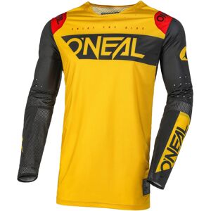 Oneal Prodigy Five Two Maillot de motocross Noir Jaune taille : 2XL