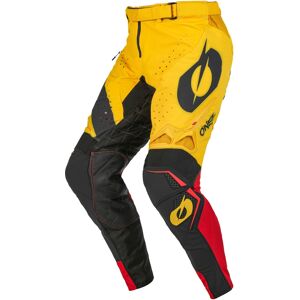 Oneal Prodigy Five Two Pantalon de motocross Noir Jaune taille : 38