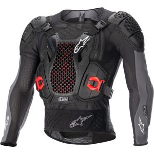 Alpinestars Bionic Plus V2 Veste protectrice Noir Rouge taille 2XL