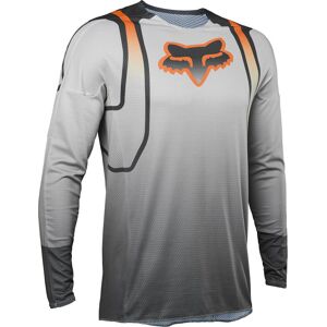 FOX 360 Vizen Maillot de motocross Gris Orange taille : S