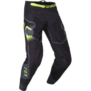 FOX 360 Vizen Pantalon de motocross Noir Jaune taille : 28