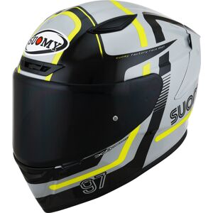 Suomy Track-1 Ninety Seven 2023 Casque Gris Jaune taille : L