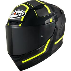 Suomy Track 1 Ninety Seven 2023 Casque Noir Jaune taille XS