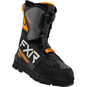 FXR X-Cross Pro BOA Bottes de motoneige Noir Orange taille : 43