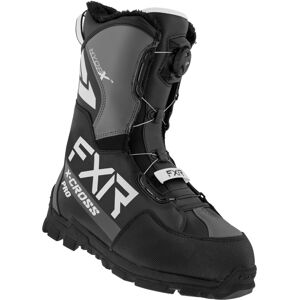 FXR X-Cross Pro BOA Bottes de motoneige Noir Blanc taille : 36