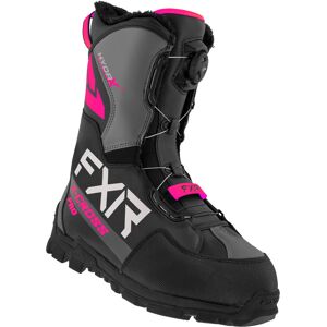 FXR X Cross Pro BOA Bottes de motoneige Noir Rose taille 40