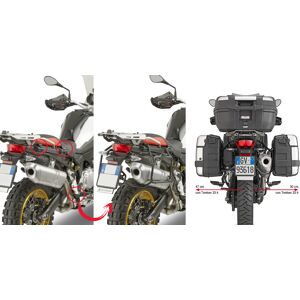 GIVI Porte valise laterale GIVI amovible pour boitier monokey pour differents modeles BMW voir ci dessous taille 