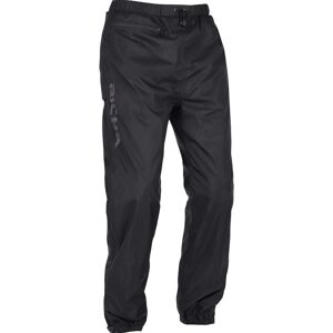 Richa Side-Zip Pantalons de pluie moto Noir taille : XL
