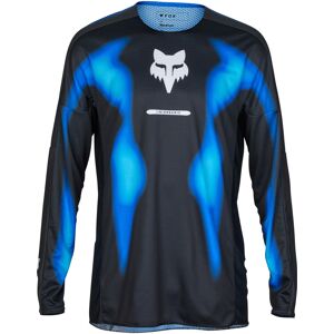 FOX 360 Volatile Maillot de motocross Noir Bleu taille : S