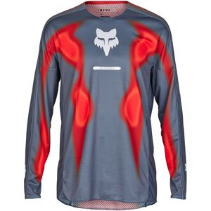 FOX 360 Volatile Maillot de motocross Gris Rouge taille : S