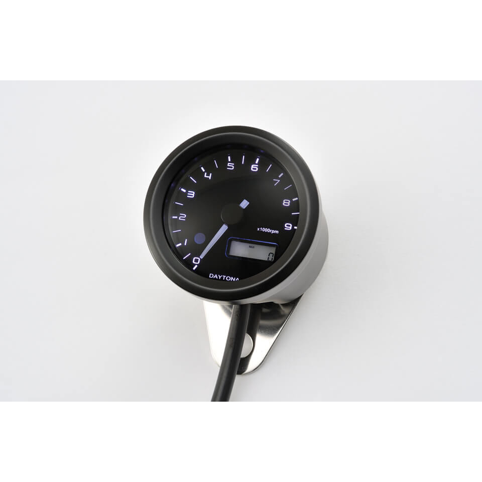 Tachometer numérique DAYTONA Corp., jusqu’à 9 000 rpm Noir taille :