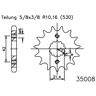 EsJOT Chain pinion, 16 dents taille :