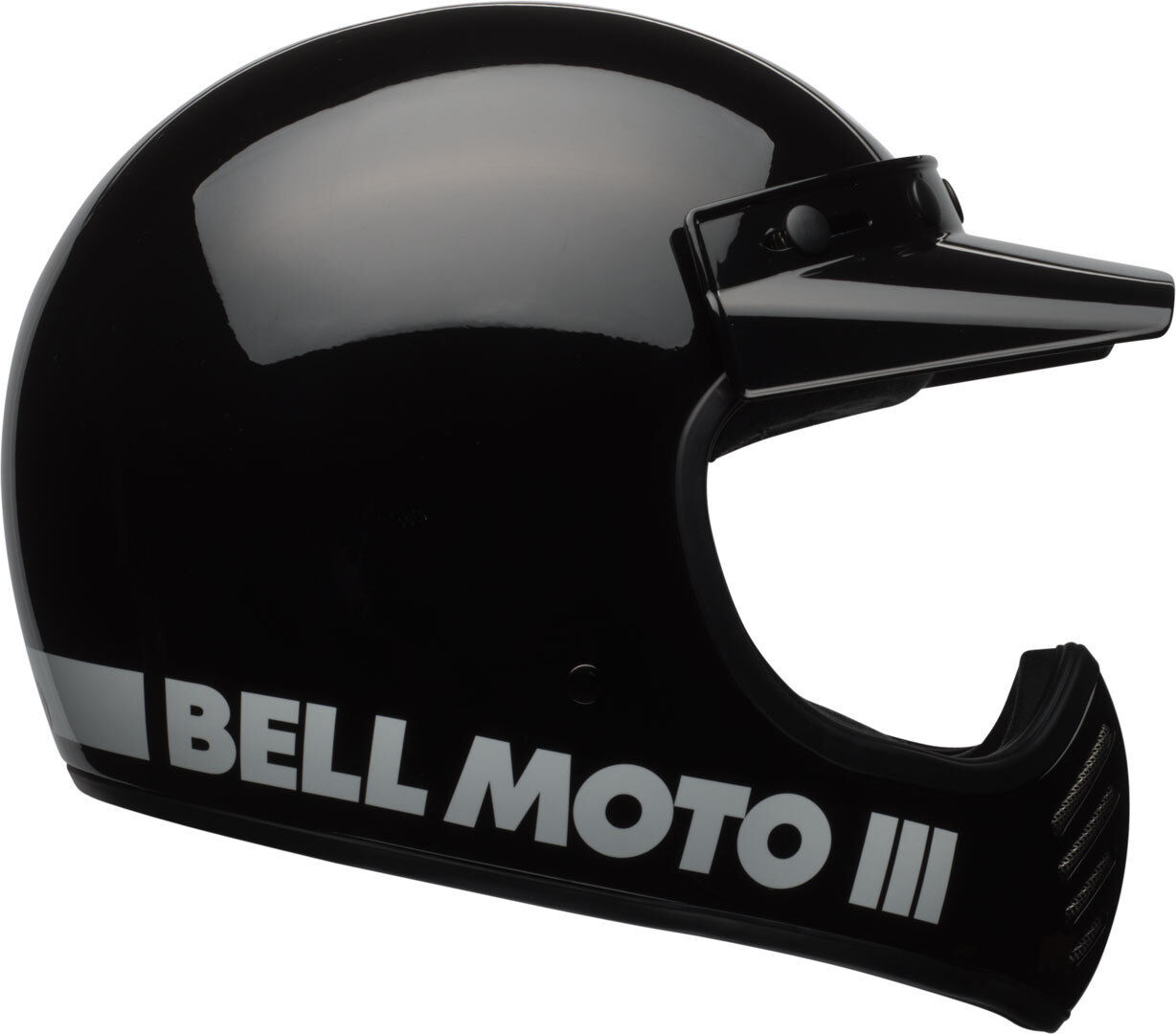 Bell Moto-3 Classic Casque de motocross Noir taille : XS