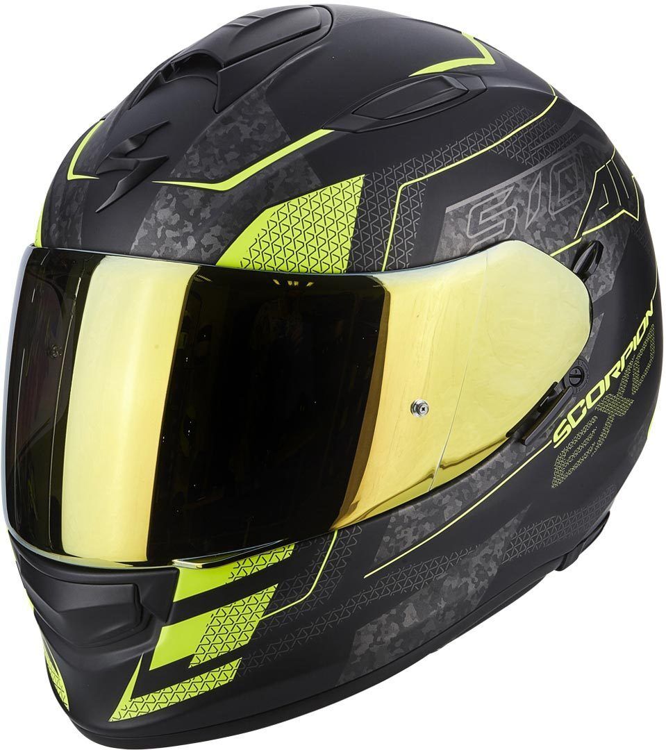 Scorpion Exo 510 Air Galva Casque Noir Jaune taille : S