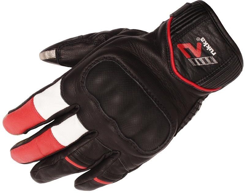 Rukka Rytmi Gants de moto Noir Rouge taille : 3XL Rukka Rytmi Gants de moto Noir Rouge taille : 3XL
