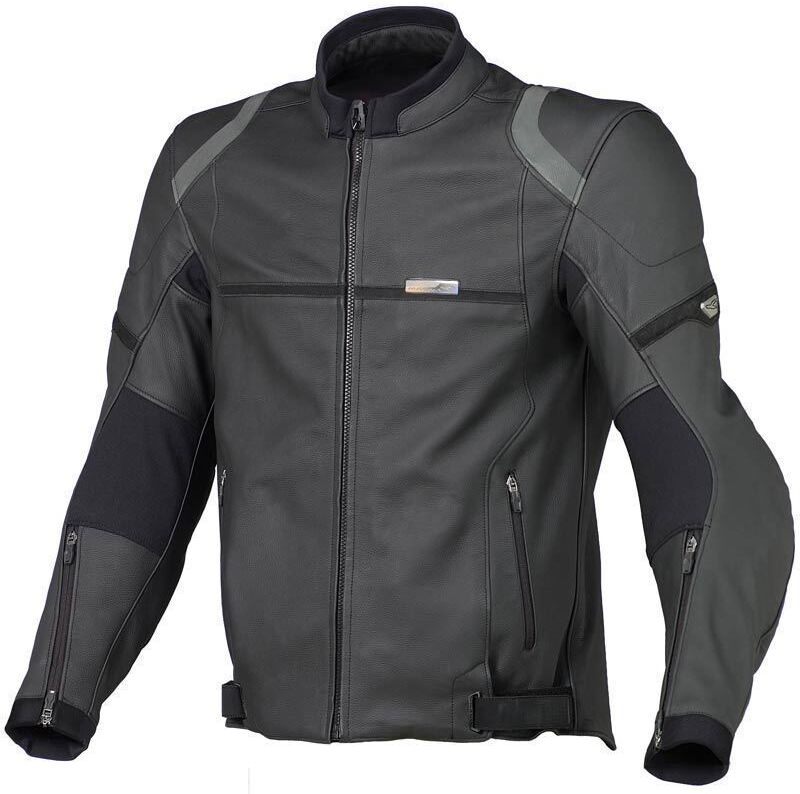 Macna Sensor Veste de moto en cuir Noir taille : 58 Macna Sensor Veste de moto en cuir Noir taille : 58