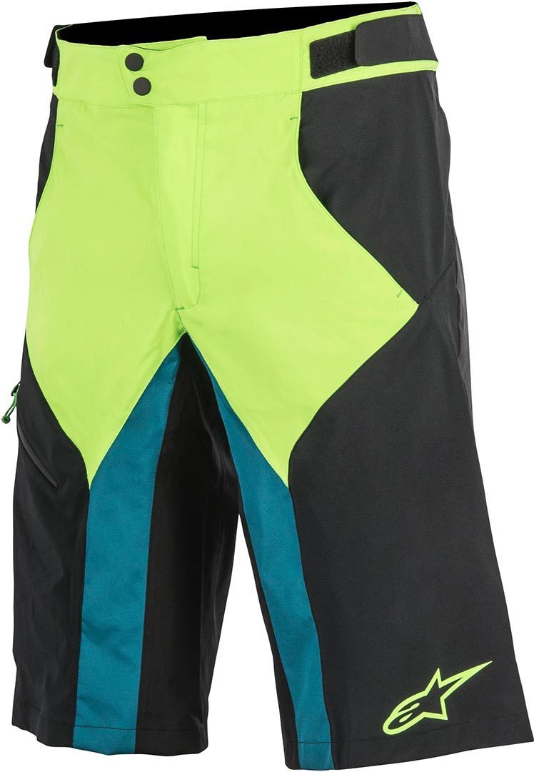 Alpinestars Outrider Shorts de cycliste Noir Vert taille : 36 Alpinestars Outrider Shorts de cycliste Noir Vert taille : 36