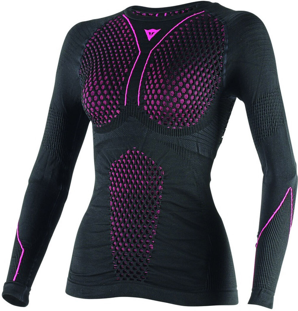 Dainese D-Core Thermo LS Lady Noir Rose taille : XS S Dainese D-Core Thermo LS Lady Noir Rose taille : XS S