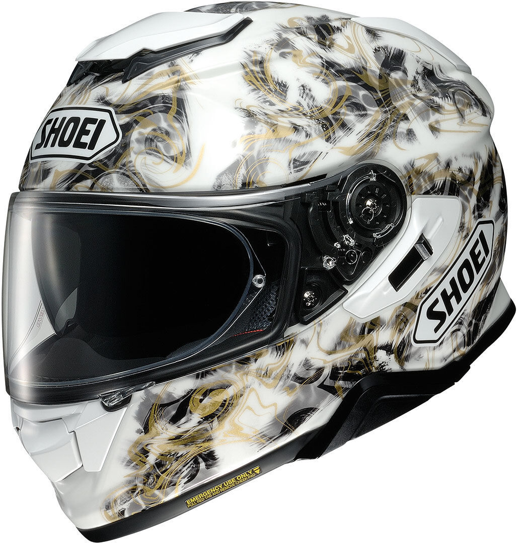 Shoei GT Air 2 Conjure Casque Blanc Or taille : S Shoei GT Air 2 Conjure Casque Blanc Or taille : S