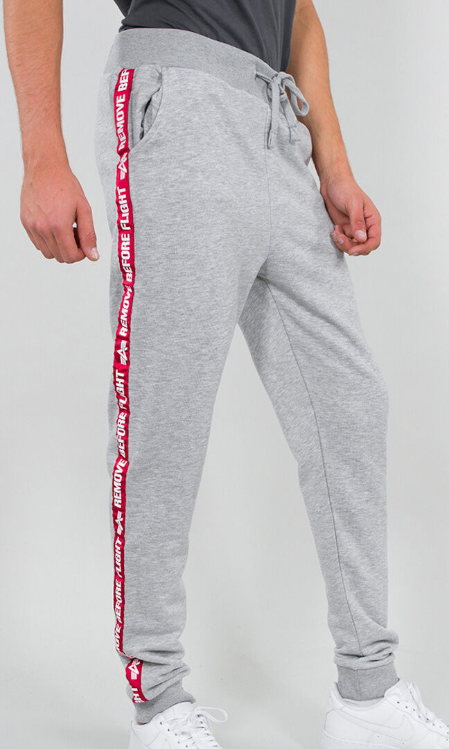 Alpha Industries RBF Tape pantalon de survêtement Gris taille : XS Alpha Industries RBF Tape pantalon de survêtement Gris taille : XS