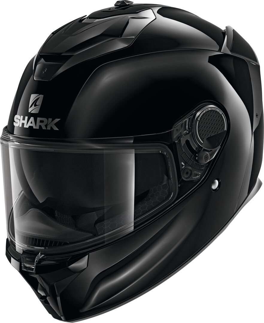 Shark Spartan GT Blank Helmet Casque Noir taille : L Shark Spartan GT Blank Helmet Casque Noir taille : L