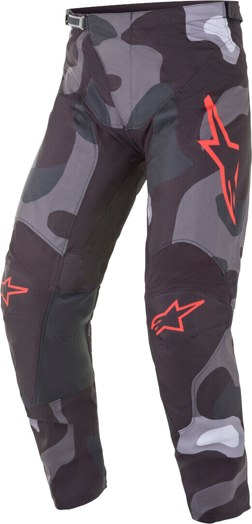 Alpinestars Racer Tactical Pantalon Motocross Noir Gris Rouge taille : 34 Alpinestars Racer Tactical Pantalon Motocross Noir Gris Rouge taille : 34