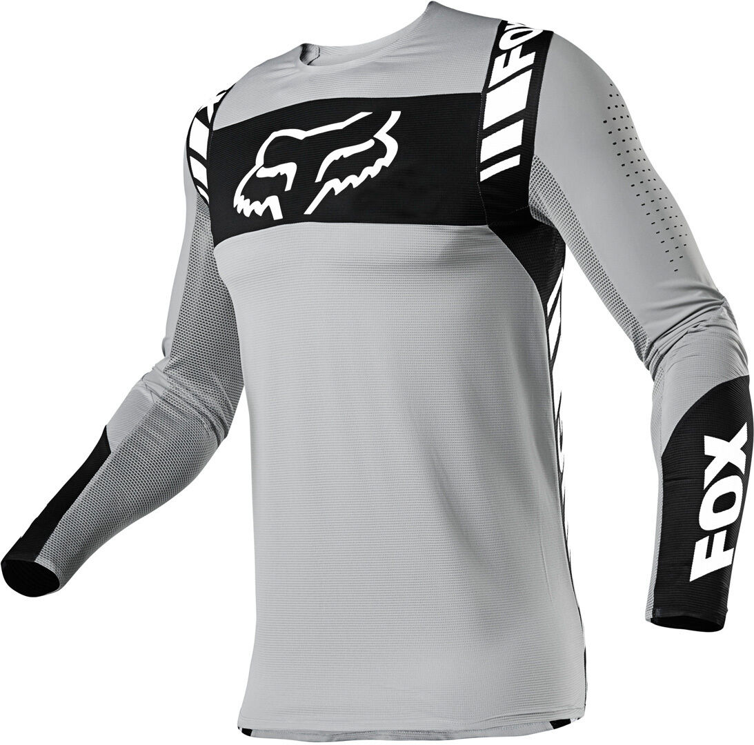 FOX Flexair Mach One Maillot motocross Gris taille : M FOX Flexair Mach One Maillot motocross Gris taille : M