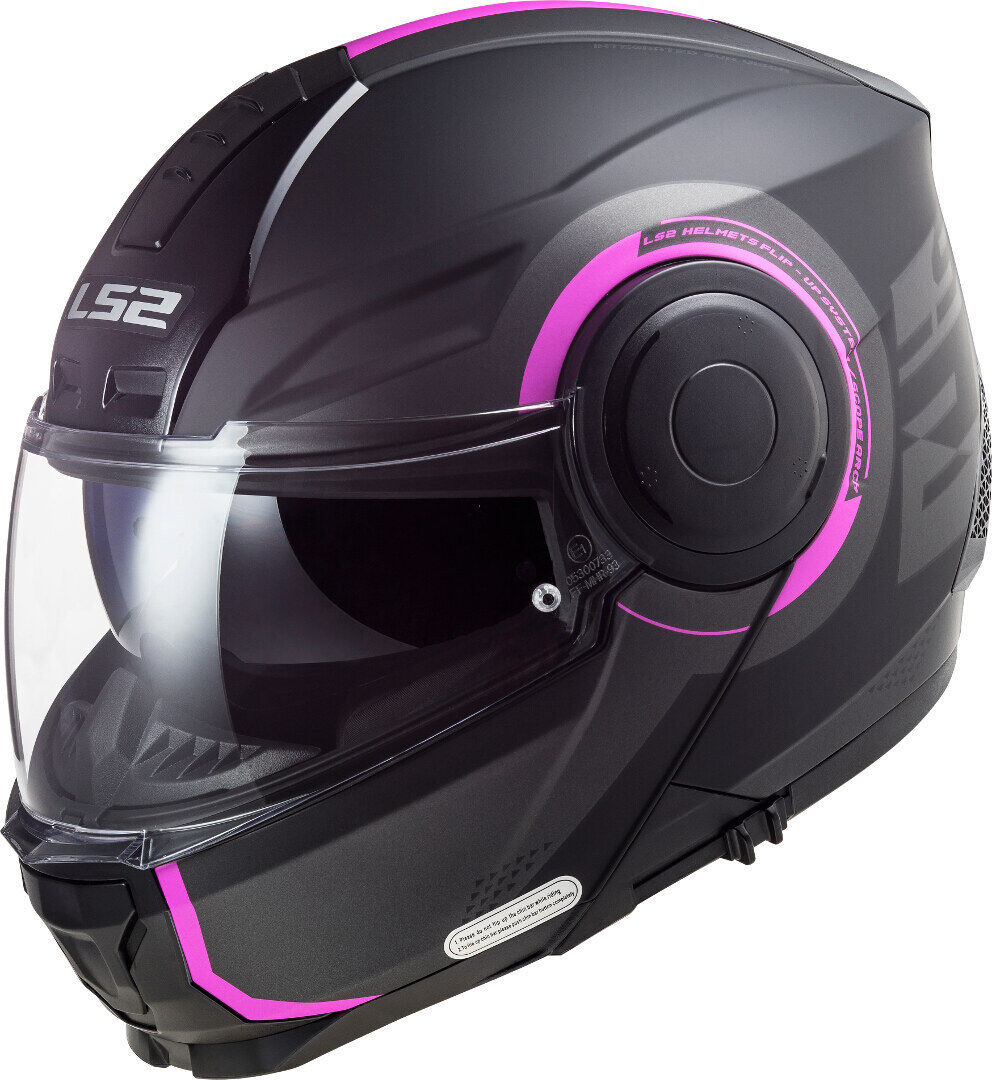 LS2 FF902 Scope Arch Casque Rose taille : L