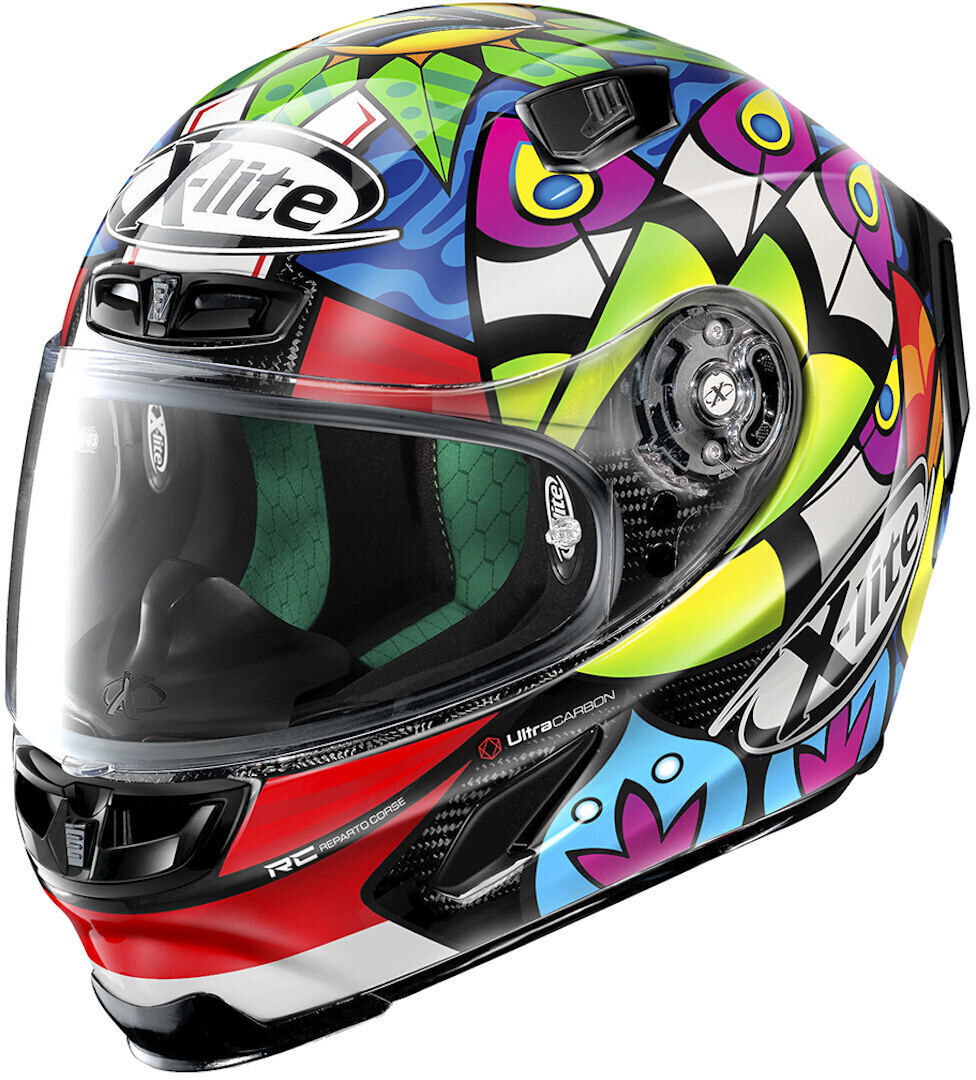 X-Lite X-803 Ultra Carbon Replica C.Davies Casque Multicolore taille : 2XL