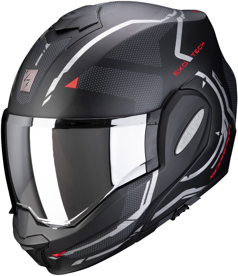 Scorpion EXO-Tech Square Casque Noir Rouge taille : XS Scorpion EXO-Tech Square Casque Noir Rouge taille : XS