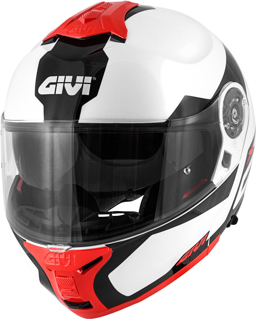 GIVI X.21 Challenger Spirit Casque Noir Blanc Rouge taille : M GIVI X.21 Challenger Spirit Casque Noir Blanc Rouge taille : M