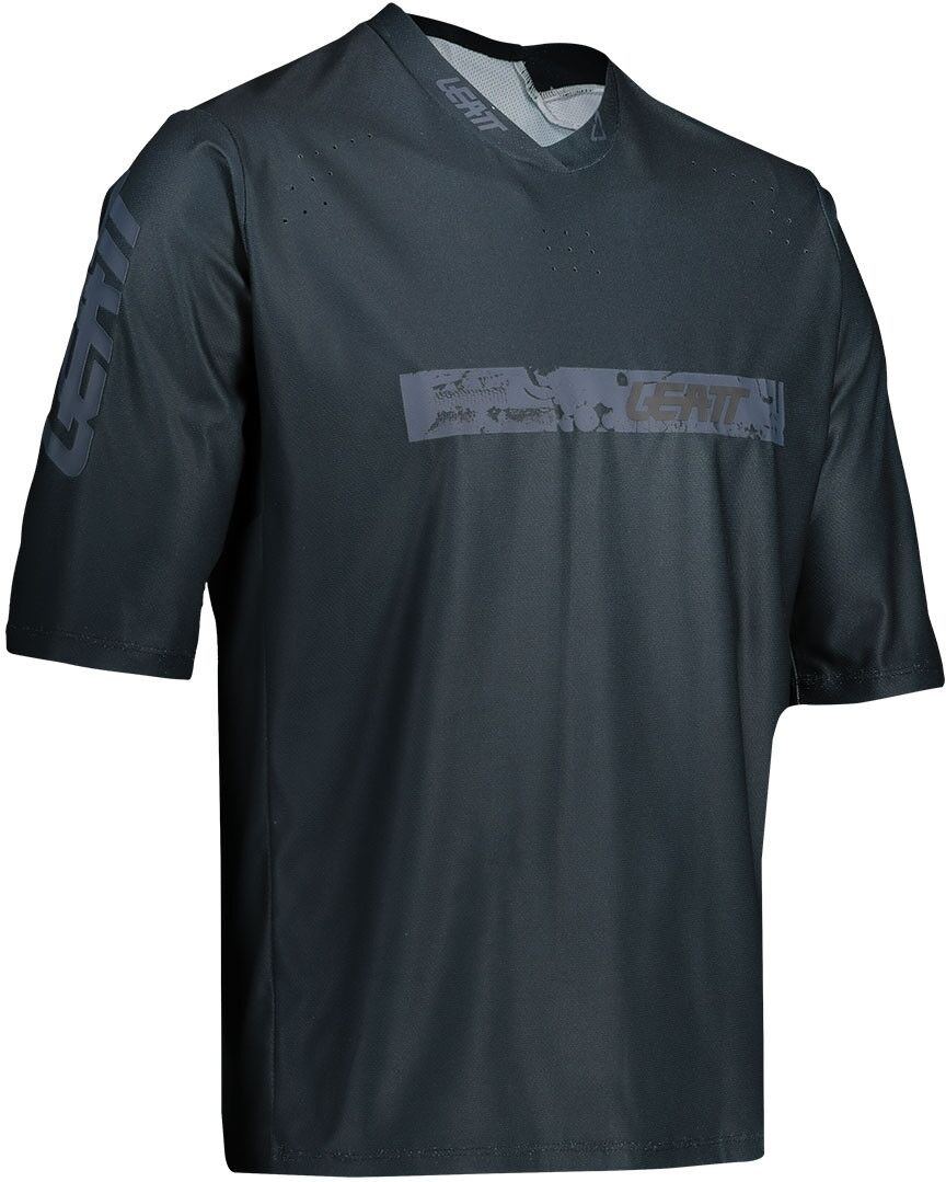 Leatt DBX 3.0 MTB SS Jersey de bicyclette Noir Gris taille : L Leatt DBX 3.0 MTB SS Jersey de bicyclette Noir Gris taille : L